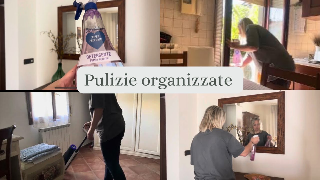 Come mi organizzo con le pulizie quando lavoro 🏠🧹🪣