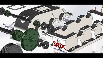 MÔ PHỎNG HỘP GIẢM TỐC BẰNG SOLIDWORKS