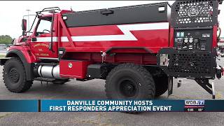 Danville Community Hosts First Responders Appreciation Event