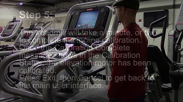 646 1217 star trac 8 series embedded display incline calibration