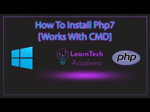 How to Install PHP7 on Windows 10 and Works with CMD
