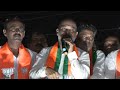 Bandi Sanjay's Street Corner Meeting at Ambedkar Chowrastha, Huzurabad- Live