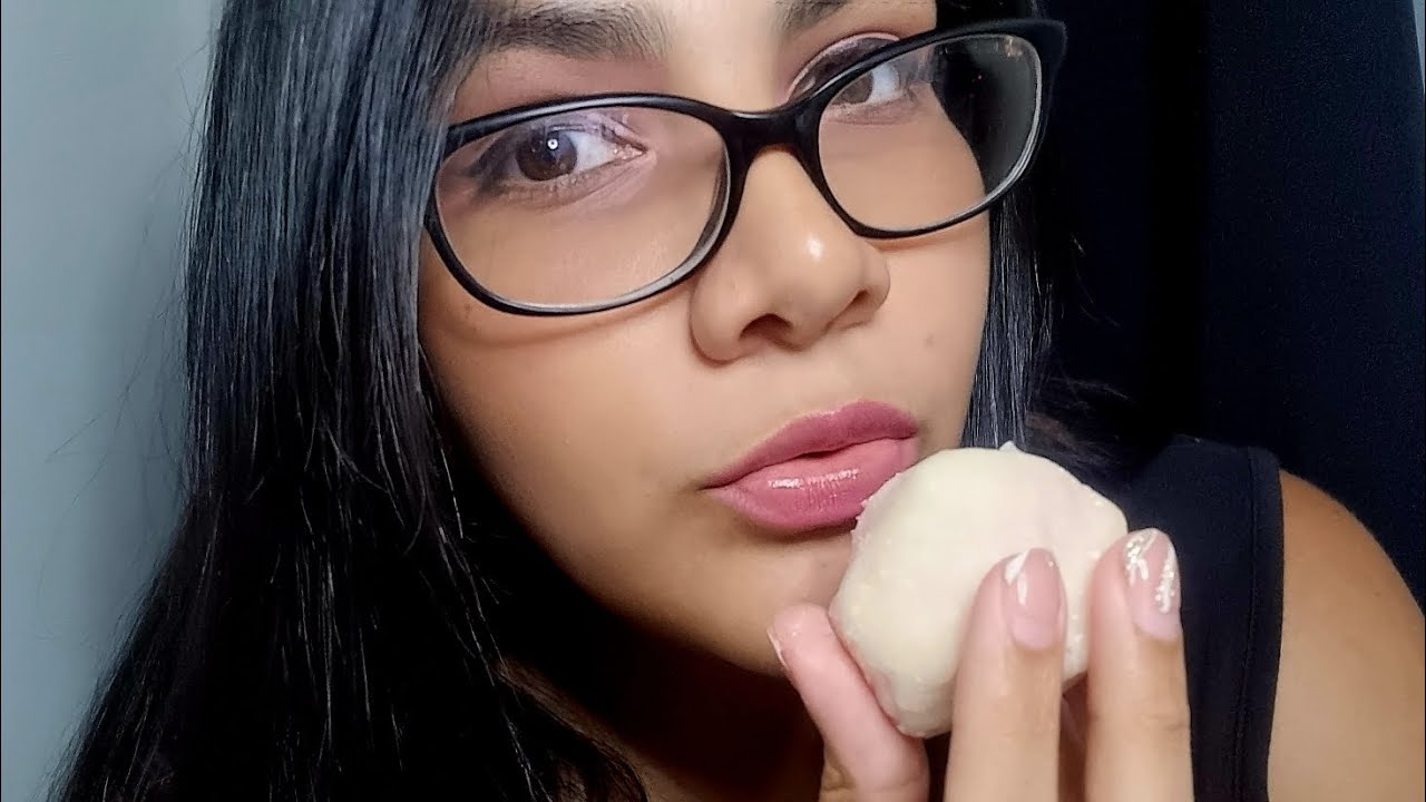 ASMR comiendo mochi helado | Story Time 