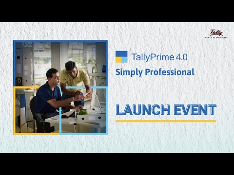 TallyPrime 4.0 | Launch Event 🚀