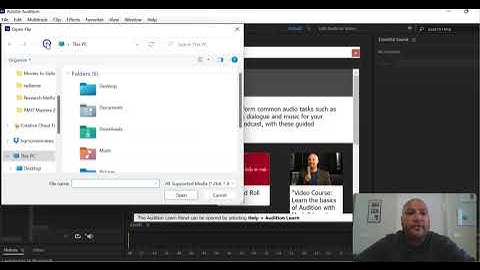 Adobe Audition Tutorial #1 Introduction to Adobe Audition