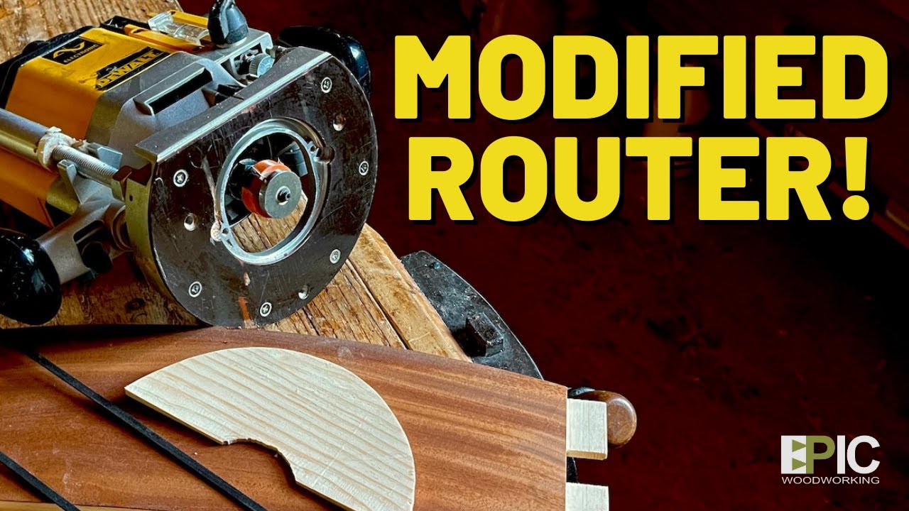Modified Router Technique - YouTube