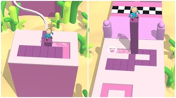 STACKY DASH FUNNY GAME PLAY #36 | 3D GAME ON ANDROID/IOS