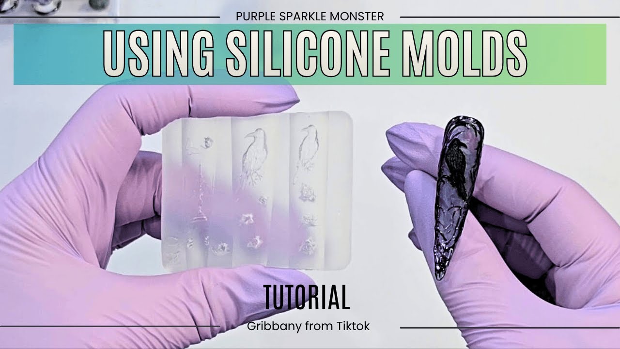 Отличный лайфхак для силиконовых форм для дизайна ногтей!