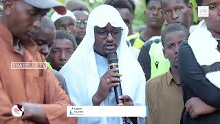 Masuuliyiin Iyo Boqolaal Shacab Ah Oo Ka Qeyb-Galay Janaasada Iyo Aaska Alle Ha U Naxariistee...