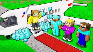 Vliegtuig Winkel Geopend In Minecraft! ✈️ (Survival) screenshot 2