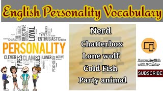 How To Describe Personalities In English | English Personality Vocabulary