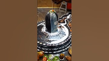 shivling abhishek🙏#mahadev #mahakal #shivbhakti