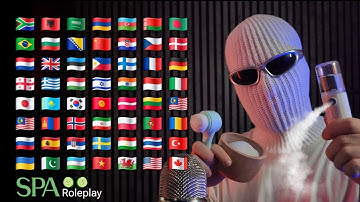 ASMR | Spa Roleplay in 54 Different Languages 🫧 (5HR)