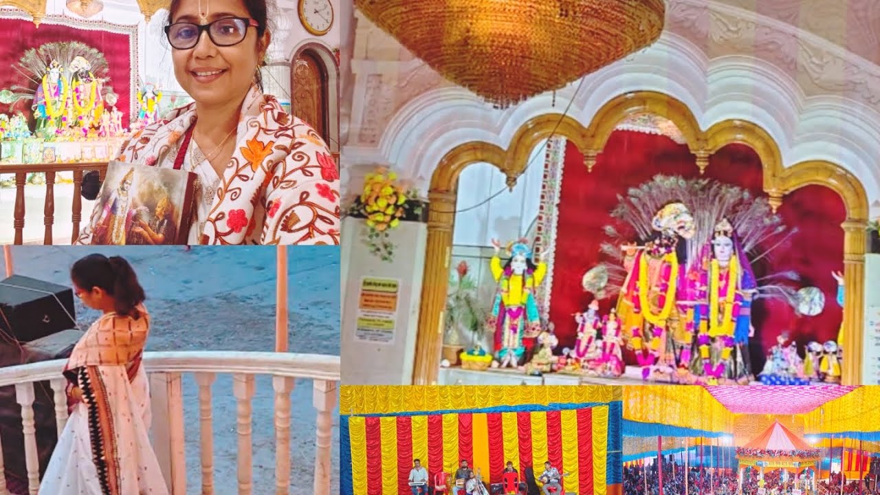 বাউল গান শুনতে চলে আসলাম রাধাগোবিন্দ মন্দিরে 🙏♥️