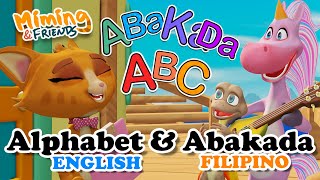 Alphabet and Abakada | English, Filipino | ABC, Baybayin Preschool Lesson | Original Pinoy Animation