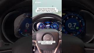 Jeep Grand Cherokee owners still using the old factory cluster? Upgrade to the new Digital Cluster