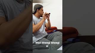 Meri Bheegi Bheegi Si Flute  Kishore Kumar