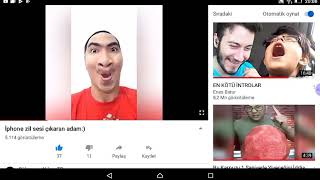 İphone Sesi̇yle Şarki Yapan Adam Çok Gülme Garanti̇li̇