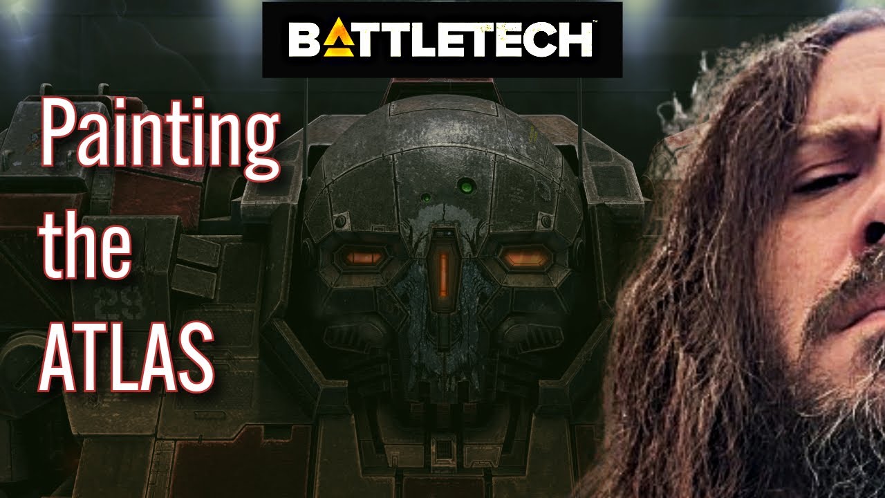 BATTLETECH: Покраска ATLAS для новичков