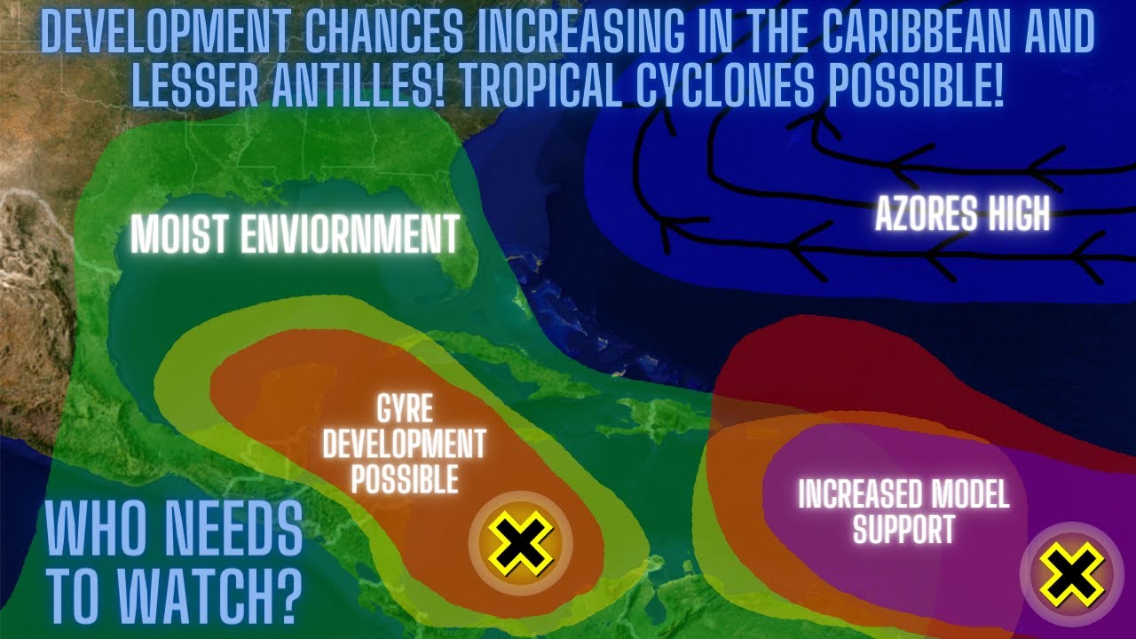 Tropics Update: Storm Development Chances Increasing In The Caribbean ...
