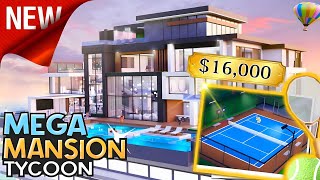 New UPDATE Tennis Court in Mega Mension Tycoon 🎾 | | #gaming #roblox