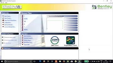 Staad pro part-1 (units, properties, support)