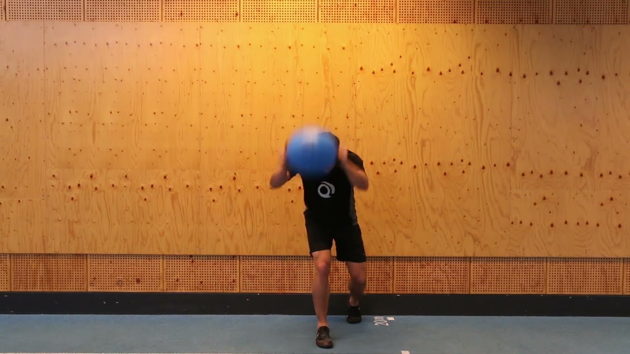 Aquaball closed chain perturbations with increasing DOF | Knee / ACL Rehab