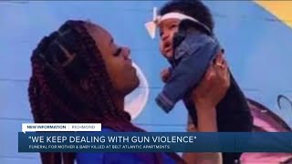 Richmond mother, infant killed in quintuple shooting laid to rest