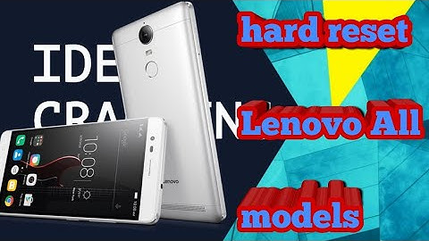 Hard reset Lenovo vibe k5 || factory reset || master reset Lenovo||