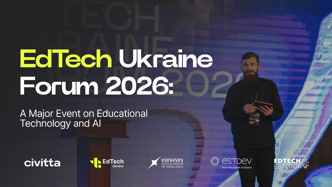 ⁣EdTech Ukraine Forum 2026: A Major Event on Educational Technology and AI