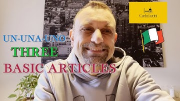 UN-UNA-UNO - ITALIAN FOR BEGINNERS - What