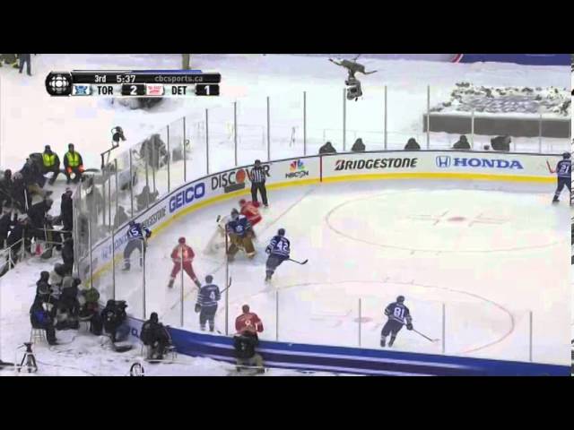 2014 NHL Winter Classic Highlights - Maple Leafs @ Red Wings 01/01