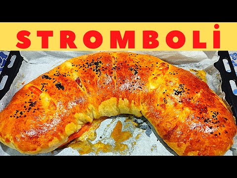 Video: Hoe Om Stromboli Met Wors, Kaas En Tamaties Te Kook