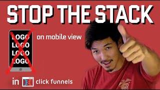 DON'T STACK MY COLUMNS on mobile view  [ClickFunnels Tutorial]