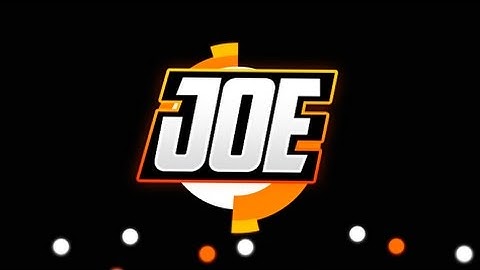 Intro // JoeDesigns // 2D Intro (Like for My Name Is Jeff)