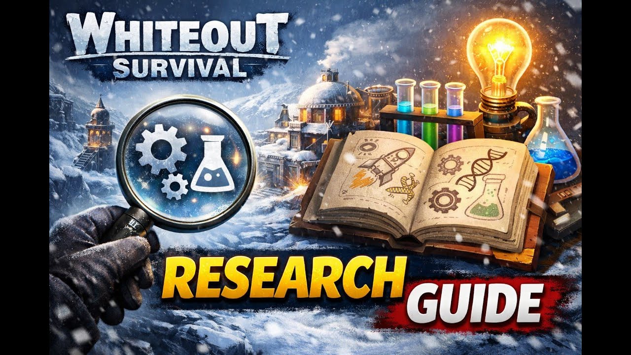 Whiteout Survival: Research Guide - YouTube