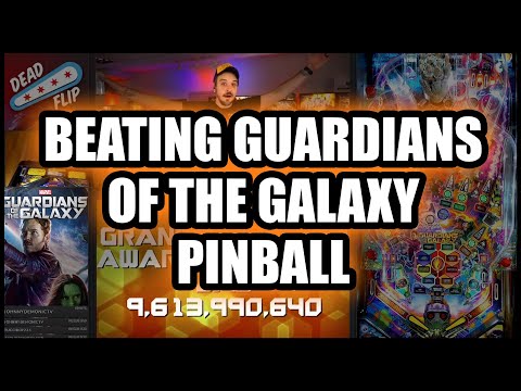 Beating Guardians of the Galaxy Pinball! 9 BILLION! 07.29.22