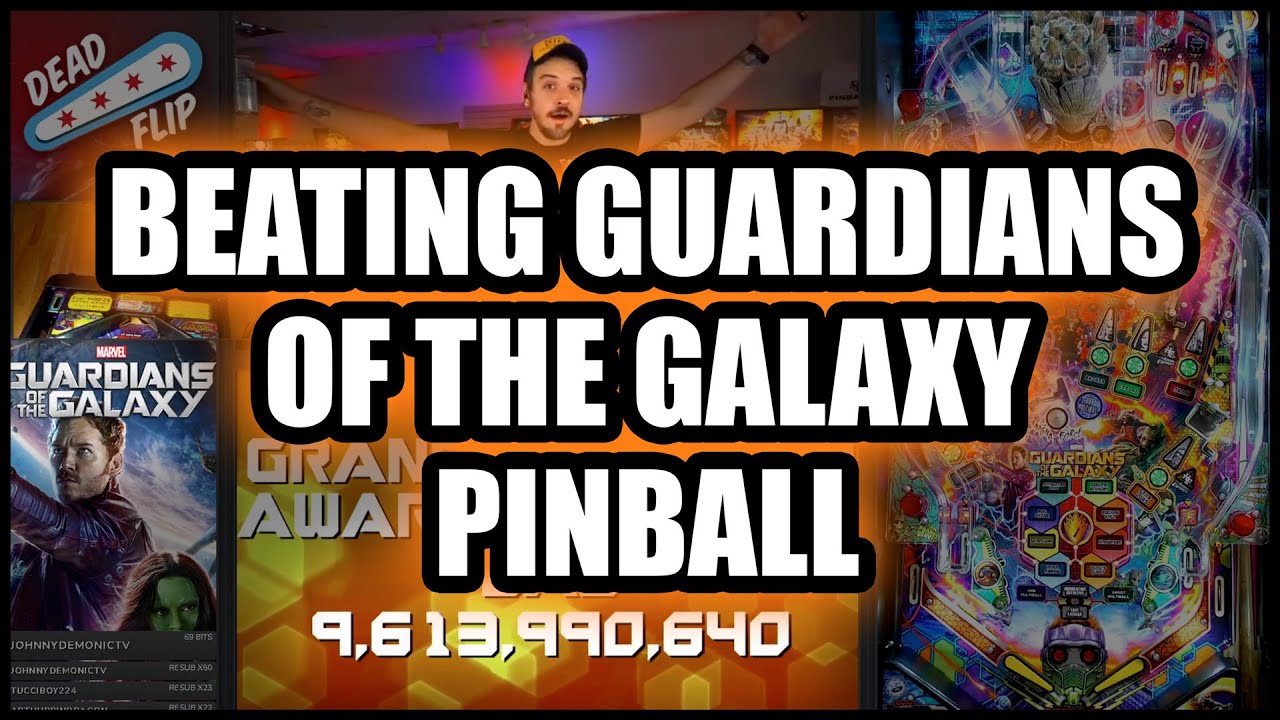 Beating Guardians of the Galaxy Pinball! 9 BILLION! 07.29.22
