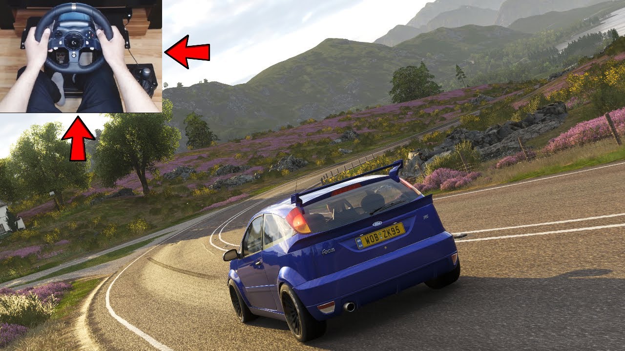 Forza horizon 4 logitech g27 вместо газа тормоз