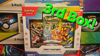 3rd Times the Charm? Pokémon First Partners: Series 3 Illustration Collection Box Opening 3rd Times the Charm? Pokémon First Partners: Series 3 Illustration Collection Box Opening