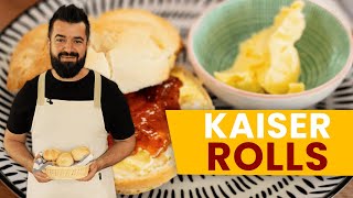 Kaiser Roll Bread Recipe - Viennese Kaiser Semmel