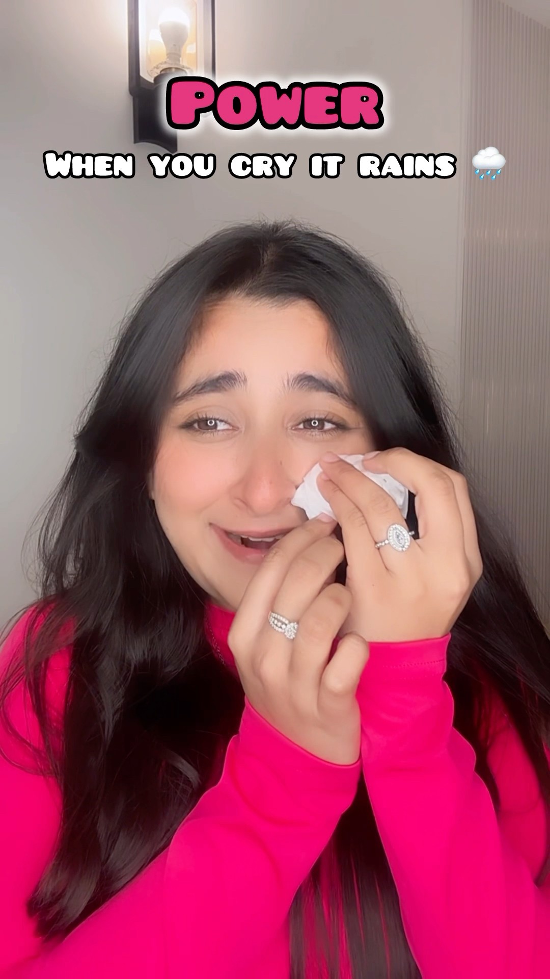 When you cry it Rains #funnyshorts #ytshorts #shorts