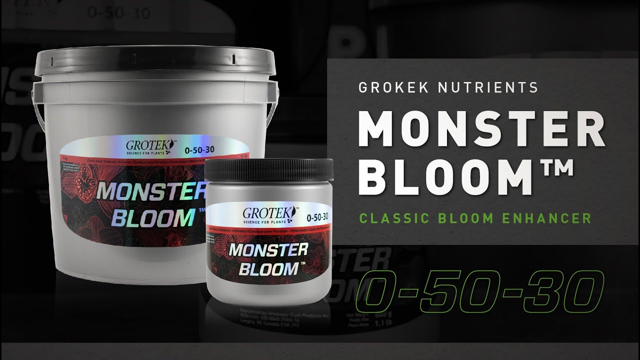 Grotek Nutrients - Monster Bloom™ - YouTube