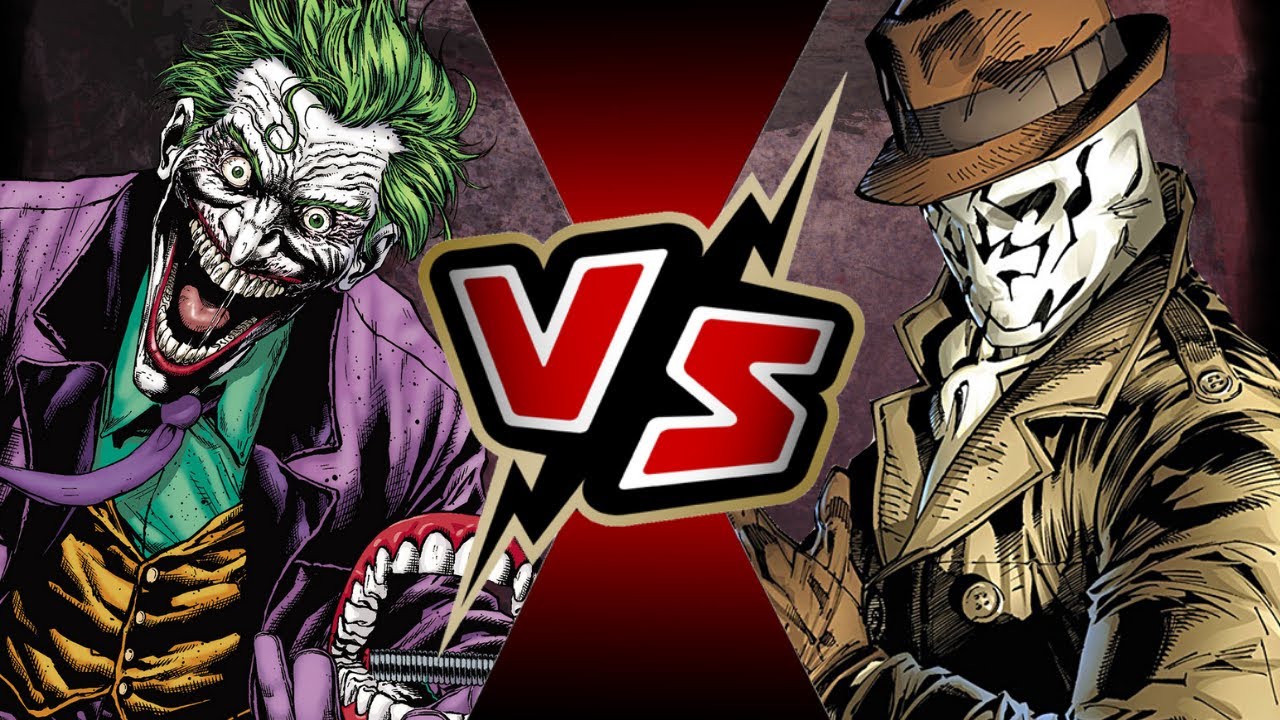 Joker vs Rorschach (WATCHMEN) | BATTLE ARENA - YouTube