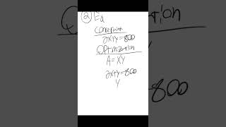 How to solve Calculus Optimization Problems in 4 Steps (AP Calculus and College Calculus)
