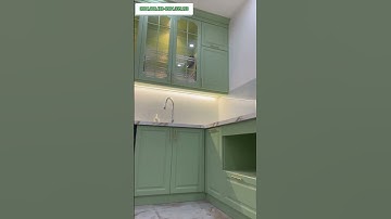 Bộ tủ bếp tân cổ điển đẳng cấp tại Hải Phòng #noithat #kitchen #tủ_bếp_nhựa_xuyên_việt