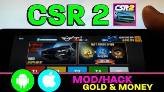 CSR Racing 2 Hack Tutorial | Get Unlimited Money & Gold Mod APK [iOS/Android] screenshot 4