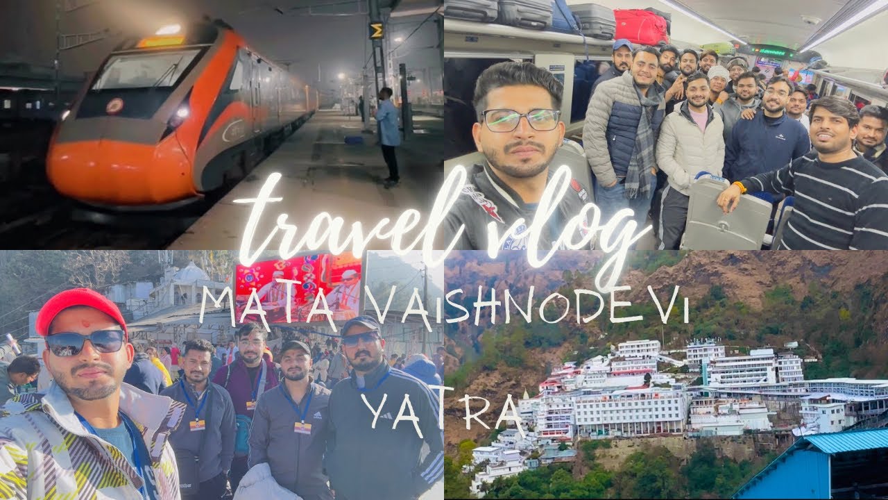 Yatra Mata Vaishno Devi | Jai Mata Di | Bout Fun Kita Train Vich