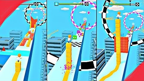 cube surfer : all levels , android and ios new update (parte 4)