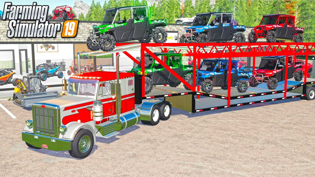 FAILING TO TRANSPORT POLARIS RANGER HIGH LIFTERS! | (ROLEPLAY) FARMING SIMULATOR 2019